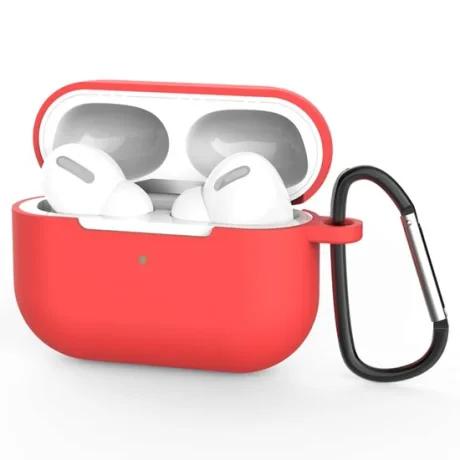 Husa Airpods Pro Lemontti Silicone Cover Red