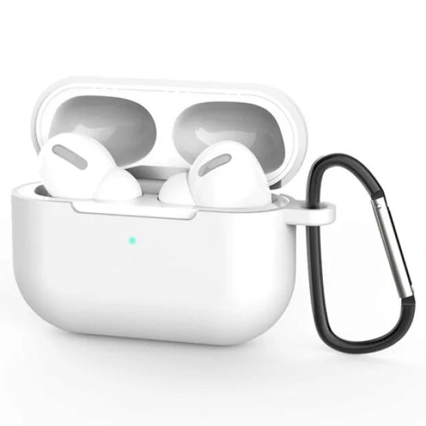 Husa Airpods Pro Lemontti Silicone Cover White