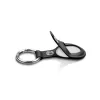 Husa AirTag Lemontti Leather Black (breloc chei)
