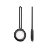 Husa AirTag Lemontti Silicon Black (breloc chei)