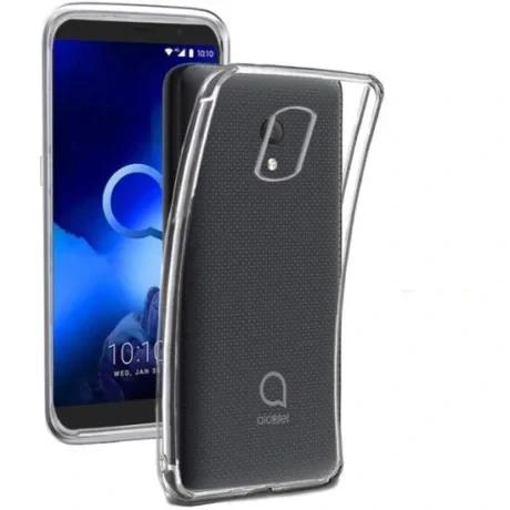 Husa Alcatel 1C (2019) Lemontti Silicon Transparent