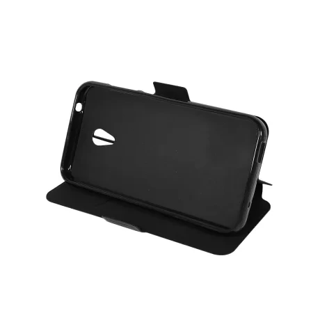 Husa Alcatel U5 3G Lemontti Book Elegant Negru