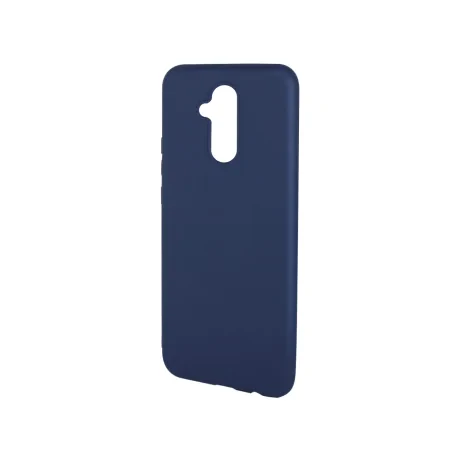 Husa Huawei Mate 20 Lite Lemontti Silicon Silky Albastru Inchis