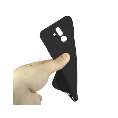 Husa Huawei Mate 20 Lite Lemontti Silicon Silky Negru