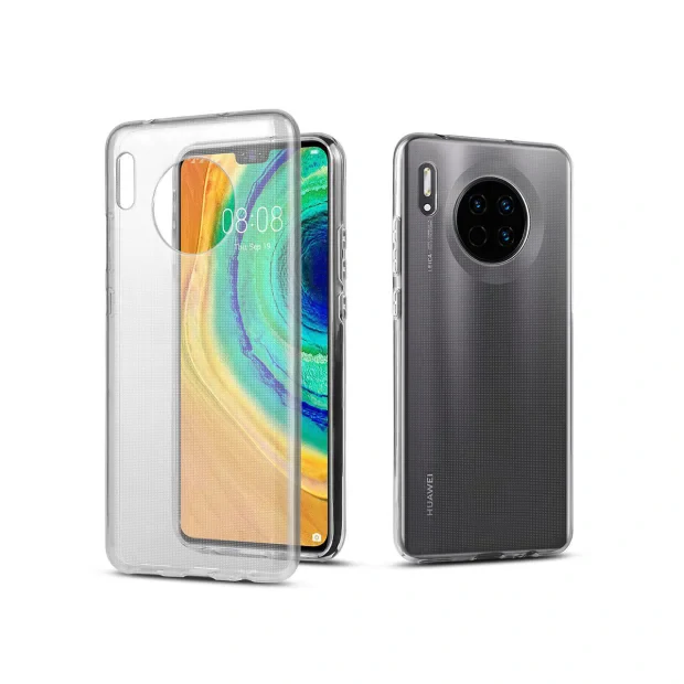Husa Huawei Mate 30 Pro Lemontti Silicon Transparent