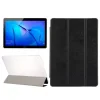 Husa Huawei MediaPad T3 Tableta Huawei T3 9.6 inch Lemontti Flip Leather Case Silk Texture Black