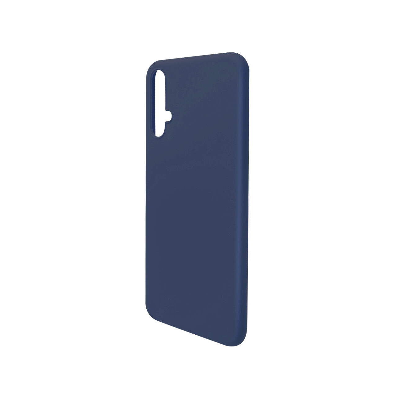Husa Huawei Nova 5 Pro / Nova 5 Lemontti Silicon Silky Albastru Inchis thumb