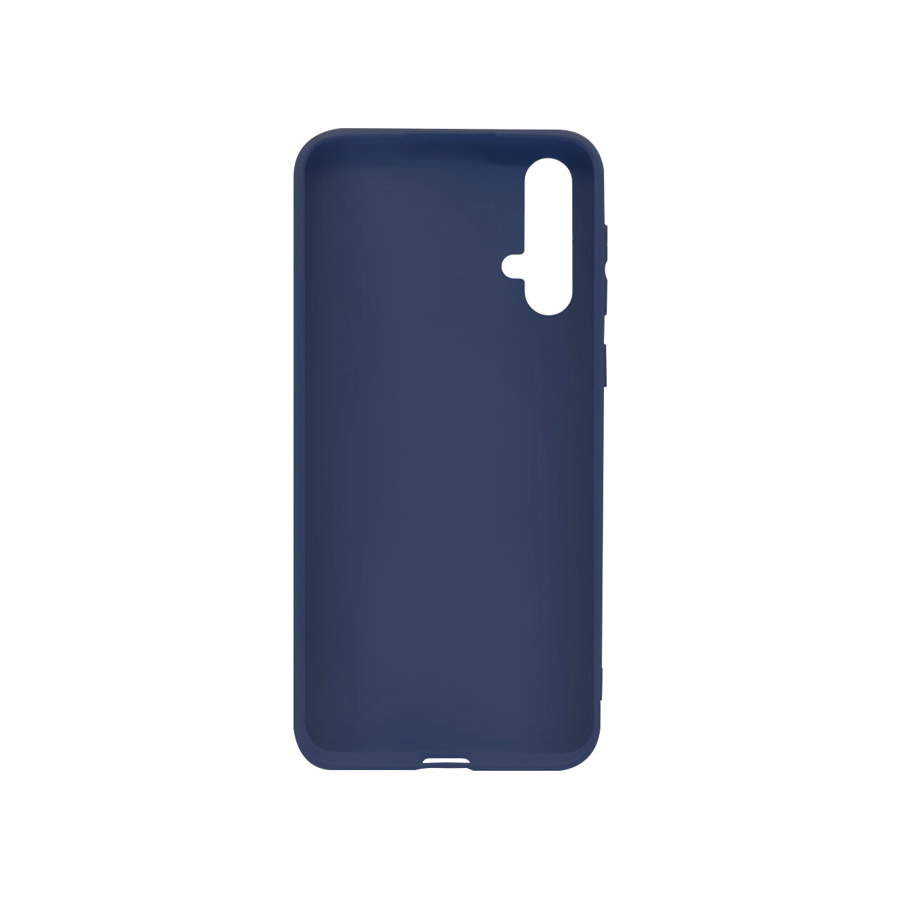 Husa Huawei Nova 5 Pro / Nova 5 Lemontti Silicon Silky Albastru Inchis thumb