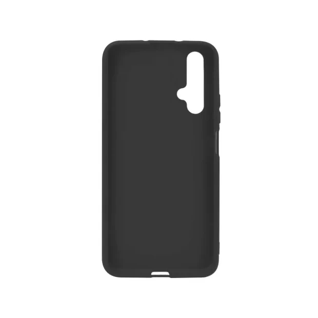 Husa Huawei Nova 5T Lemontti Silicon Silky Negru
