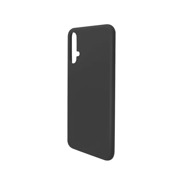 Husa Huawei Nova 5T Lemontti Silicon Silky Negru