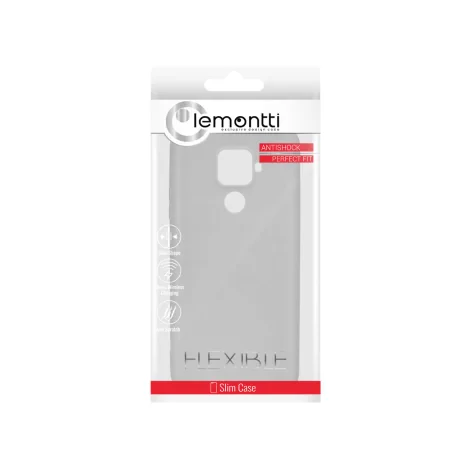Husa Huawei Nova 5z Lemontti Silicon Silky Semitransparent Alb
