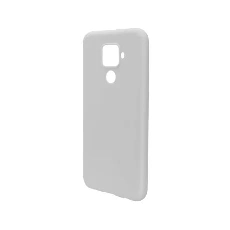 Husa Huawei Nova 5z Lemontti Silicon Silky Semitransparent Alb