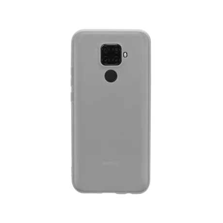 Husa Huawei Nova 5z Lemontti Silicon Silky Semitransparent Alb