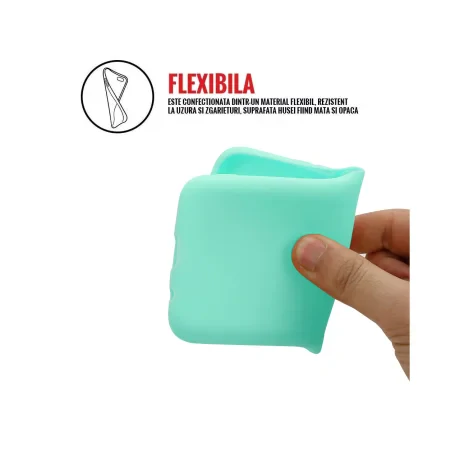 Husa Huawei Nova 5z Lemontti Silicon Silky Turcoaz