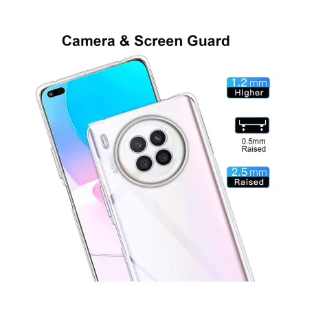 Husa Huawei Nova 8i Lemontti Silicon Transparent