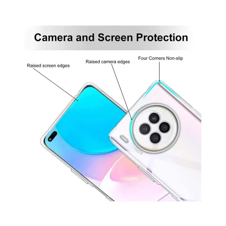 Husa Huawei Nova 8i Lemontti Silicon Transparent