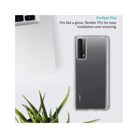 Husa Huawei P Smart 2021 Lemontti Silicon Transparent