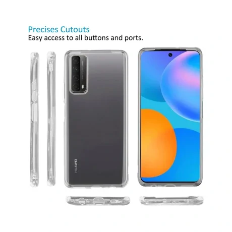 Husa Huawei P Smart 2021 Lemontti Silicon Transparent