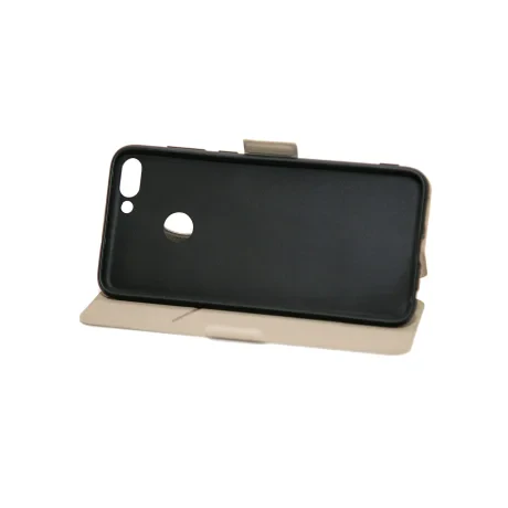 Husa Huawei P Smart Lemontti Book Elegant Auriu