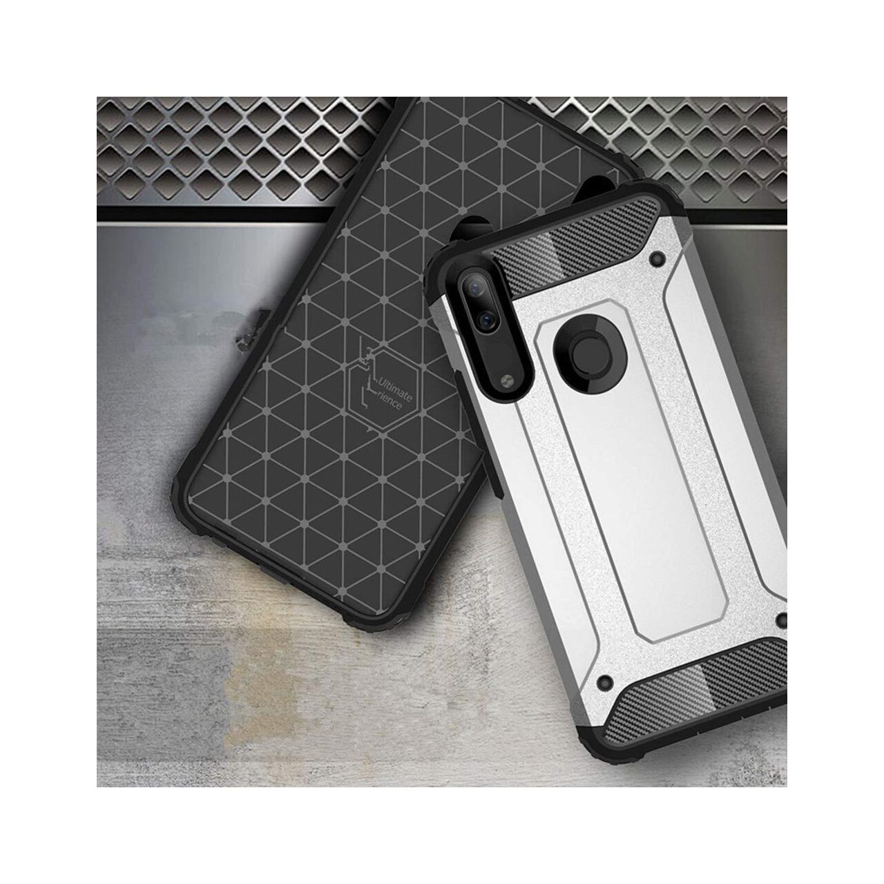 Husa Huawei P Smart Z Lemontti Hybrid Armor Negru thumb