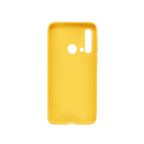 Husa Huawei P20 Lite 2019 / Nova 5i Lemontti Silicon Silky Galben