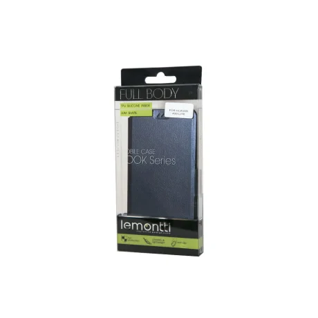 Husa Huawei P20 Lite Lemontti Book Elegant Navy