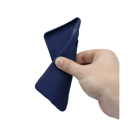 Husa Huawei P30 Lemontti Silicon Silky Albastru Inchis