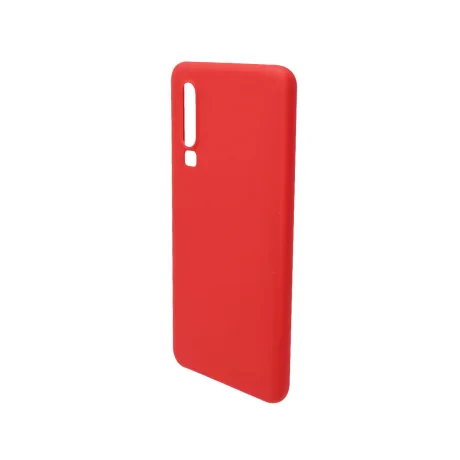 Husa Huawei P30 Lemontti Silicon Silky Rosu