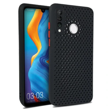 Husa Huawei P30 Lite Lemontti Bubble Negru