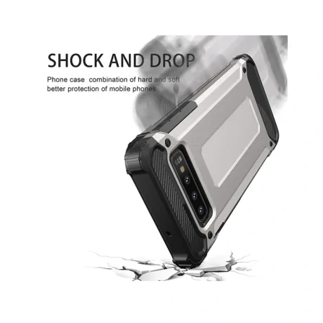 Husa Huawei P30 Lite Lemontti Hybrid Armor Negru