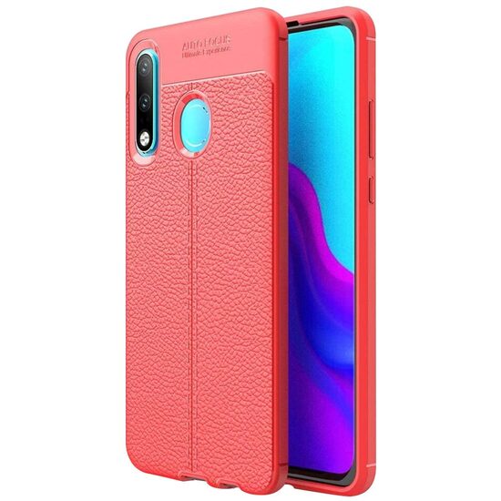 Husa Huawei P30 Lite Lemontti Litchi Red thumb