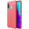 Husa Huawei P30 Lite Lemontti Litchi Red