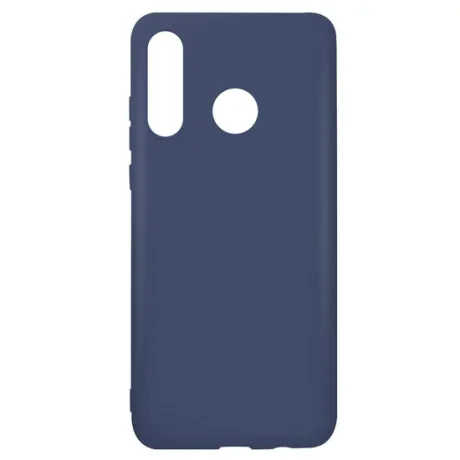 Husa Huawei P30 Lite Lemontti Silicon Silky Albastru Inchis