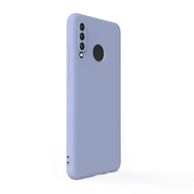 Husa Huawei P30 Lite Lemontti Silicon Soft Slim Lavender Gray