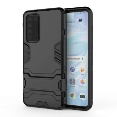 Husa Huawei P40 Lemontti Shockproof Case Black