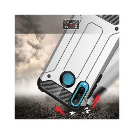 Husa Huawei P40 Lite E / Y7P Lemontti Hybrid Armor Negru
