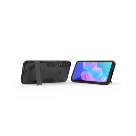 Husa Huawei P40 Lite E / Y7P Lemontti Shockproof Case Black