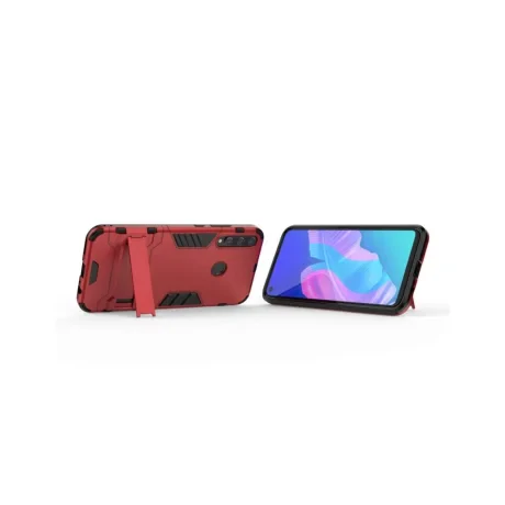 Husa Huawei P40 Lite E / Y7P Lemontti Shockproof Case Red