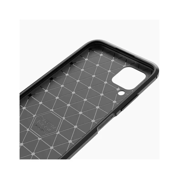 Husa Huawei P40 Lite Lemontti Carbon Case Flexible Negru