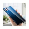 Husa Huawei P40 Lite Lemontti Gradient Glass Negru-Albastru