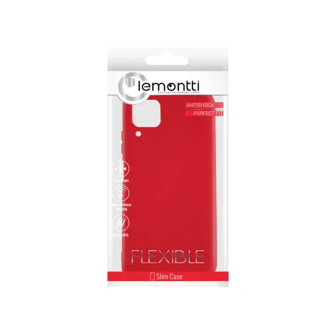 Husa Huawei P40 Lite Lemontti Silicon Silky Rosu
