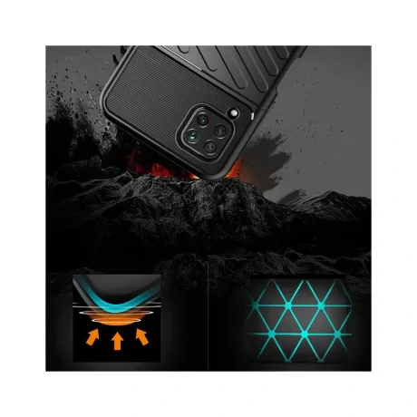 Husa Huawei P40 Lite Lemontti Thunder Negru