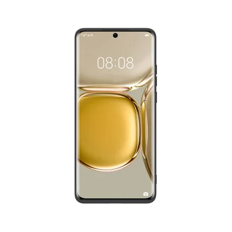 Husa Huawei P50 Pro Lemontti Silicon Silky Negru