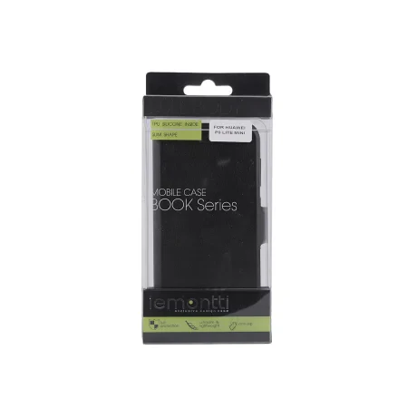 Husa Huawei P9 Lite Mini Lemontti Book Elegant Negru