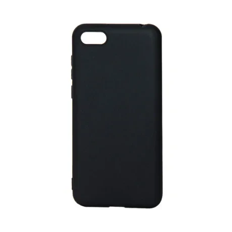 Husa Huawei Y5 2018 Lemontti Silicon Silky Negru