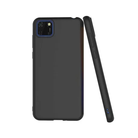Husa Huawei Y5P Lemontti Silicon Silky Negru