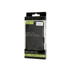 Husa Huawei Y6 2018 Lemontti Book Elegant Negru