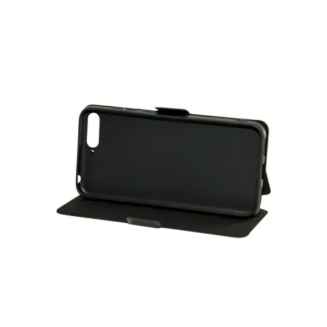 Husa Huawei Y6 2018 Lemontti Book Elegant Negru
