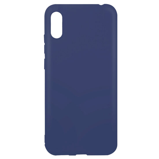 Husa Huawei Y6 2019 Lemontti Silicon Silky Albastru Inchis thumb