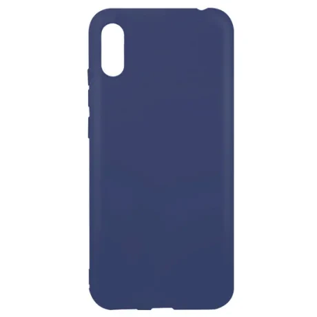 Husa Huawei Y6 2019 Lemontti Silicon Silky Albastru Inchis